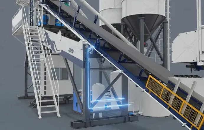 Chasis modular autosustentable sin cimentación para AJQ70