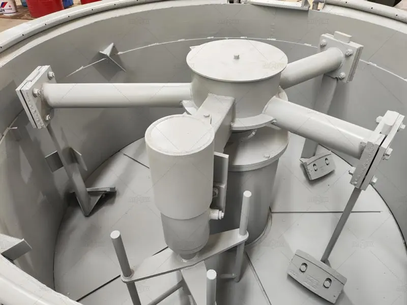 Hormigonera Planetaria de Doble Eje para AIMIX AJP40 Planta de Hormigón con Bomba