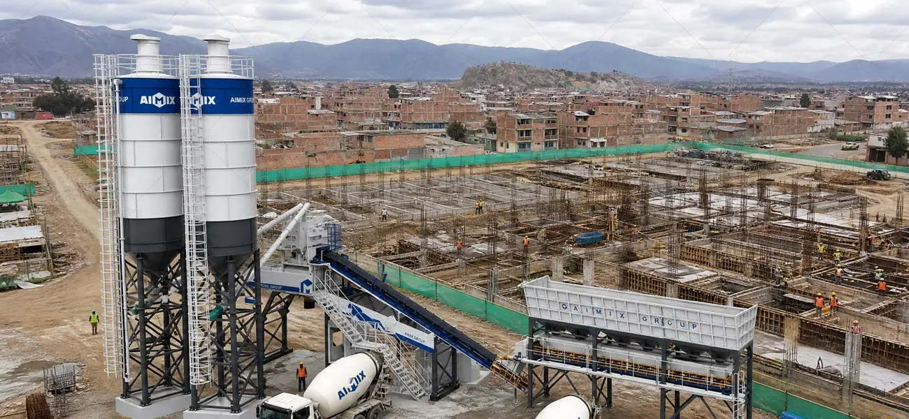 Planta modular de rápido traslado AJQ70 para proyectos de vivienda social