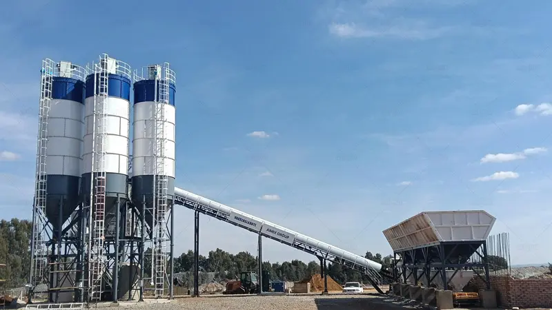 Planta de Hormigón Elaborado AJ90 Instalada para Proyectos de Infraestructura