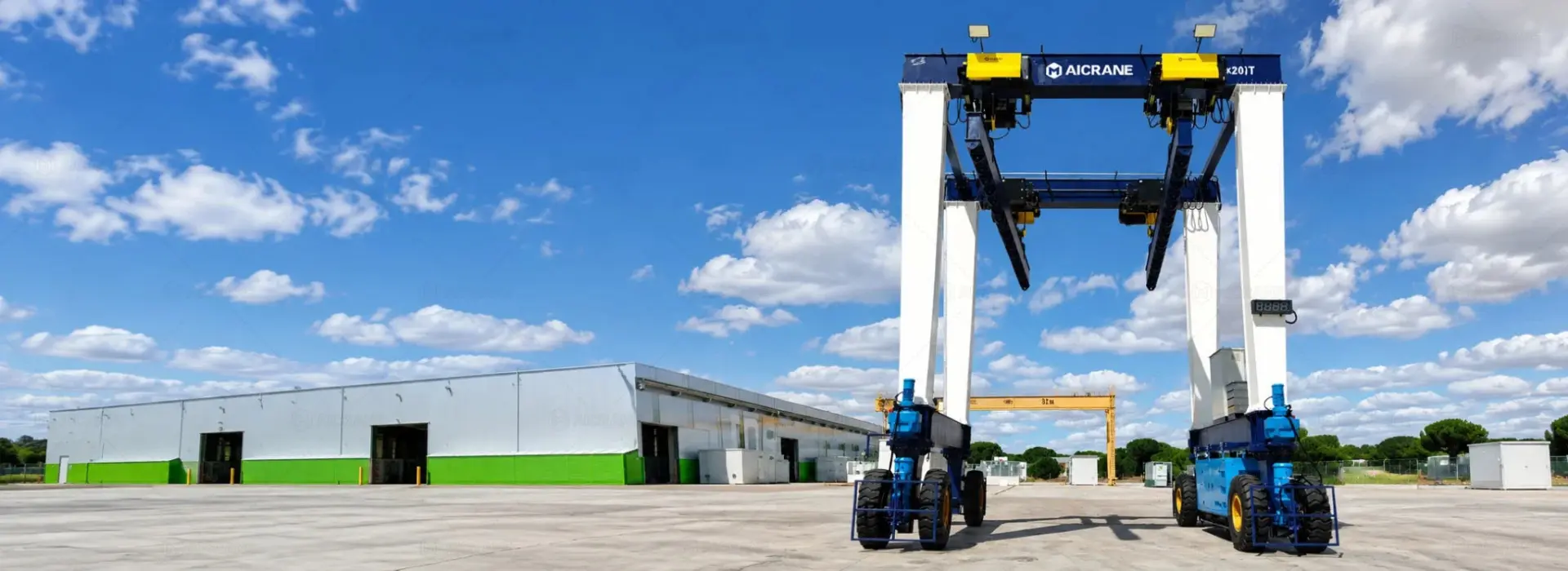 Aicrane Grúa Pórtico sobre Ruedas en España