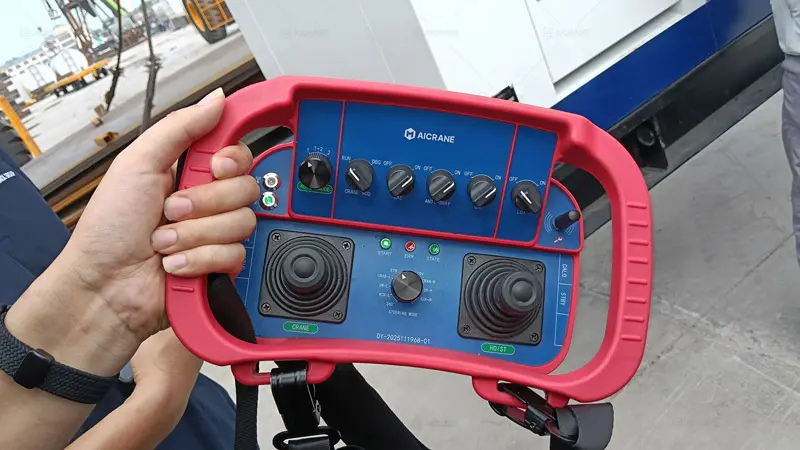 Panel de Control Inalámbrico de Grúa RTG